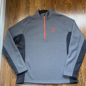 SPYDER men’s 3/4zip pullover